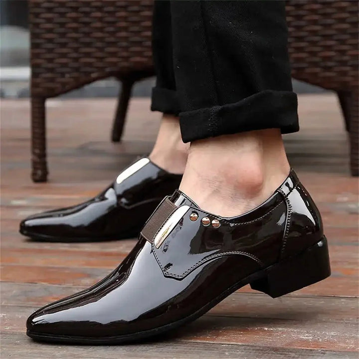 43 - 44 Playform Elegant Man Ceremony Dress Black Sneakers Man Groom Shoes - Street Savage Culture43 - 44 Playform Elegant Man Ceremony Dress Black Sneakers Man Groom Shoes