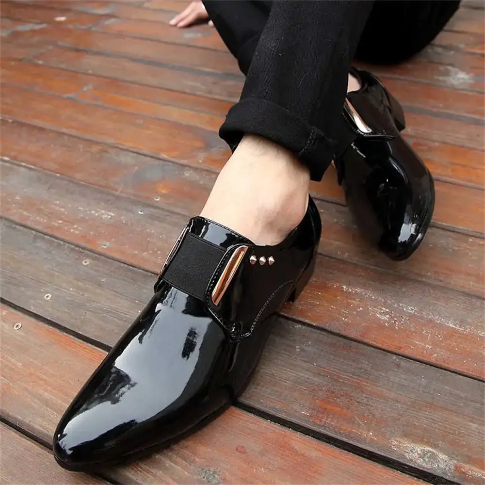 43 - 44 Playform Elegant Man Ceremony Dress Black Sneakers Man Groom Shoes - Street Savage Culture43 - 44 Playform Elegant Man Ceremony Dress Black Sneakers Man Groom Shoes