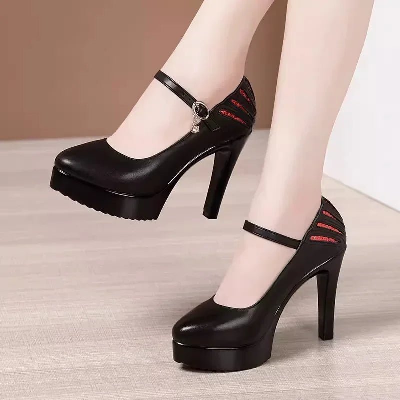 6cm 11cm Small Size 32 - 43 Elegant Patent Leather Shoes Woman - Street Savage Culture6cm 11cm Small Size 32 - 43 Elegant Patent Leather Shoes Woman