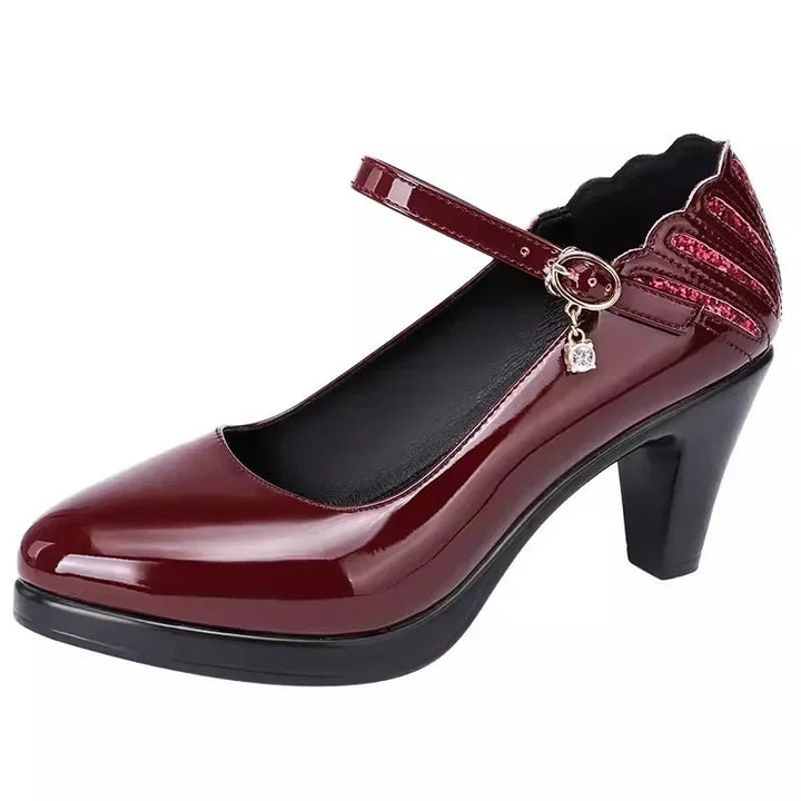 6cm 11cm Small Size 32 - 43 Elegant Patent Leather Shoes Woman - Street Savage Culture6cm 11cm Small Size 32 - 43 Elegant Patent Leather Shoes Woman