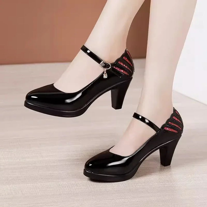 6cm 11cm Small Size 32 - 43 Elegant Patent Leather Shoes Woman - Street Savage Culture6cm 11cm Small Size 32 - 43 Elegant Patent Leather Shoes Woman