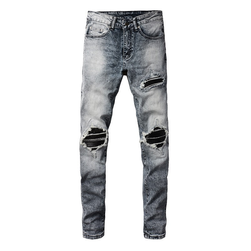 American Retro Jeans Trendy Men - Street Savage CultureAmerican Retro Jeans Trendy Men