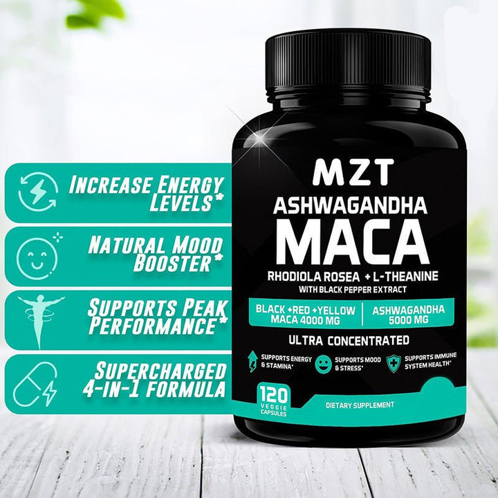 Ashwagandha Maca Capsules - Street Savage CultureAshwagandha Maca Capsules