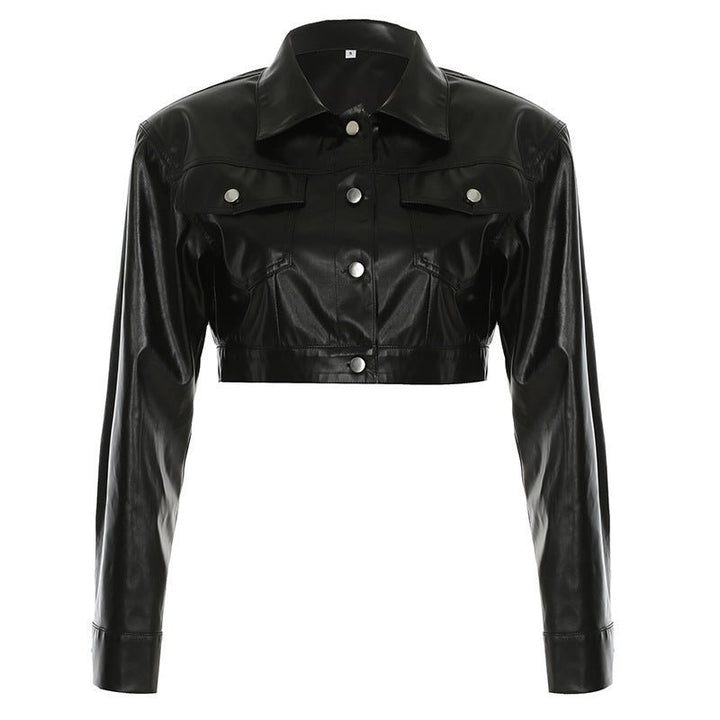 Autumn Hot Girl All - matching Biker's Leather Jacket Women - Fashion TechAutumn Hot Girl All - matching Biker's Leather Jacket Women