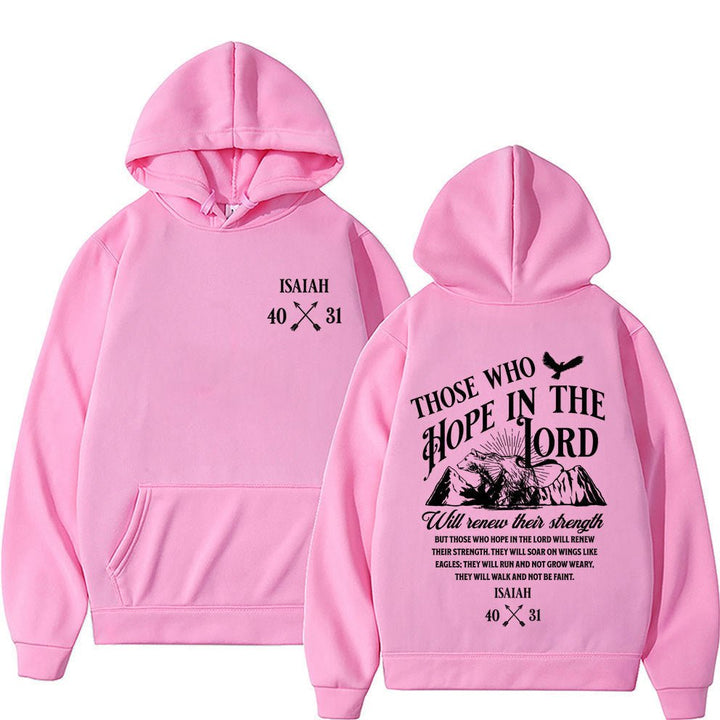 Christian Jesus Letters Print Hoodies Men Women's Clothing - Fashion TechChristian Jesus Letters Print Hoodies Men Women's Clothing