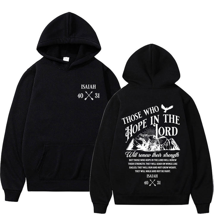 Christian Jesus Letters Print Hoodies Men Women's Clothing - Fashion TechChristian Jesus Letters Print Hoodies Men Women's Clothing