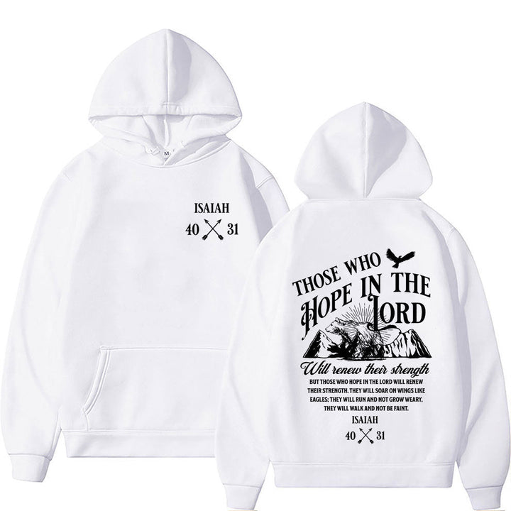 Christian Jesus Letters Print Hoodies Men Women's Clothing - Fashion TechChristian Jesus Letters Print Hoodies Men Women's Clothing