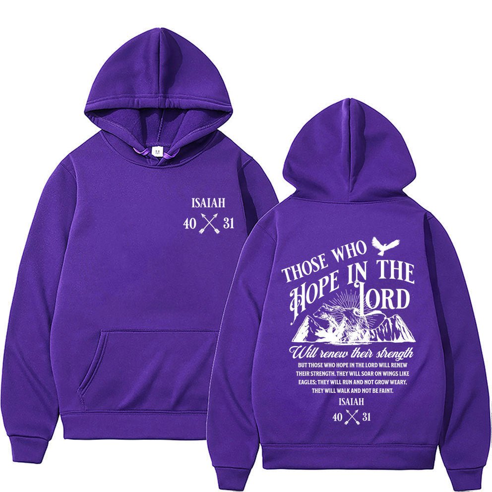 Christian Jesus Letters Print Hoodies Men Women's Clothing - Fashion TechChristian Jesus Letters Print Hoodies Men Women's Clothing