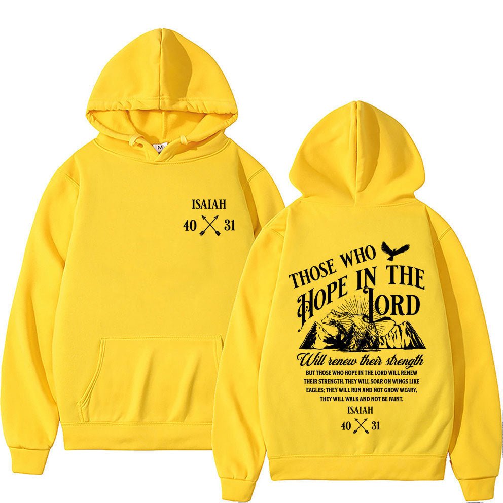 Christian Jesus Letters Print Hoodies Men Women's Clothing - Fashion TechChristian Jesus Letters Print Hoodies Men Women's Clothing