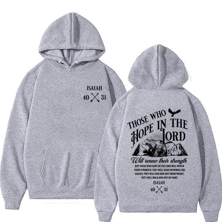 Christian Jesus Letters Print Hoodies Men Women's Clothing - Fashion TechChristian Jesus Letters Print Hoodies Men Women's Clothing