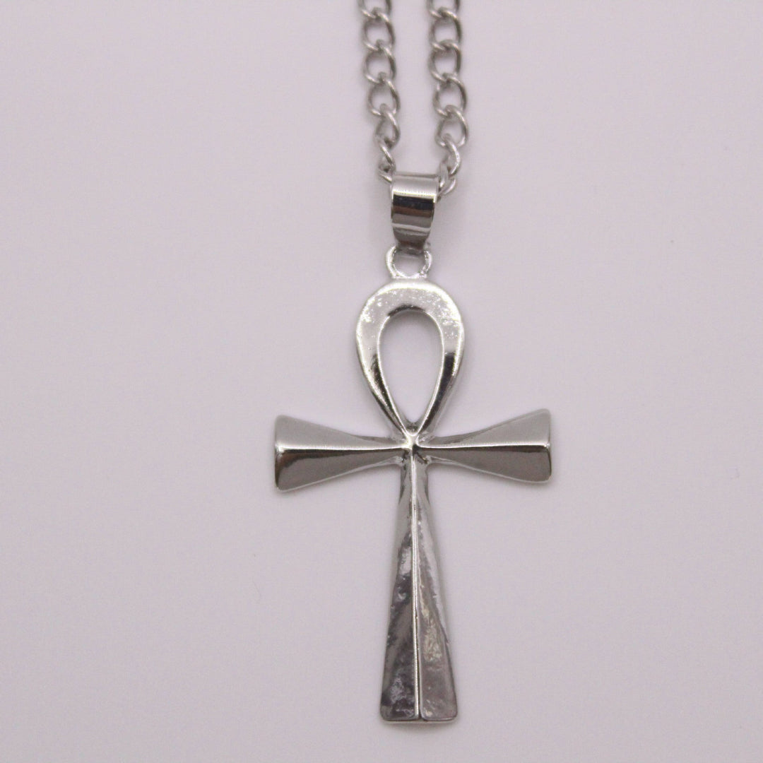 Cross - border e - commerce goods source, European and American glossy stainless steel ancient Egyptian Cross man Necklace Amulet Pendant - Fashion TechCross - border e - commerce goods source, European and American glossy stainless steel ancient Egyptian Cross man Necklace Amulet Pendant