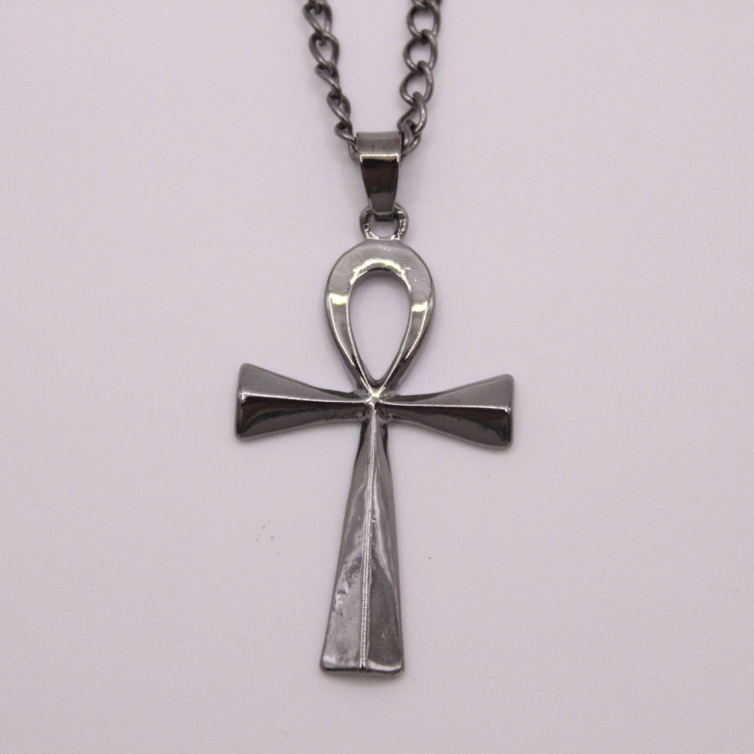 Cross - border e - commerce goods source, European and American glossy stainless steel ancient Egyptian Cross man Necklace Amulet Pendant - Fashion TechCross - border e - commerce goods source, European and American glossy stainless steel ancient Egyptian Cross man Necklace Amulet Pendant