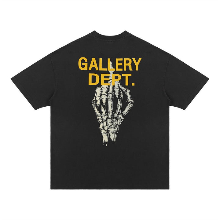 Fashion Brand Skull Skeleton Printed T-shirt Men - Street Savage CultureFashion Brand Skull Skeleton Printed T-shirt Men