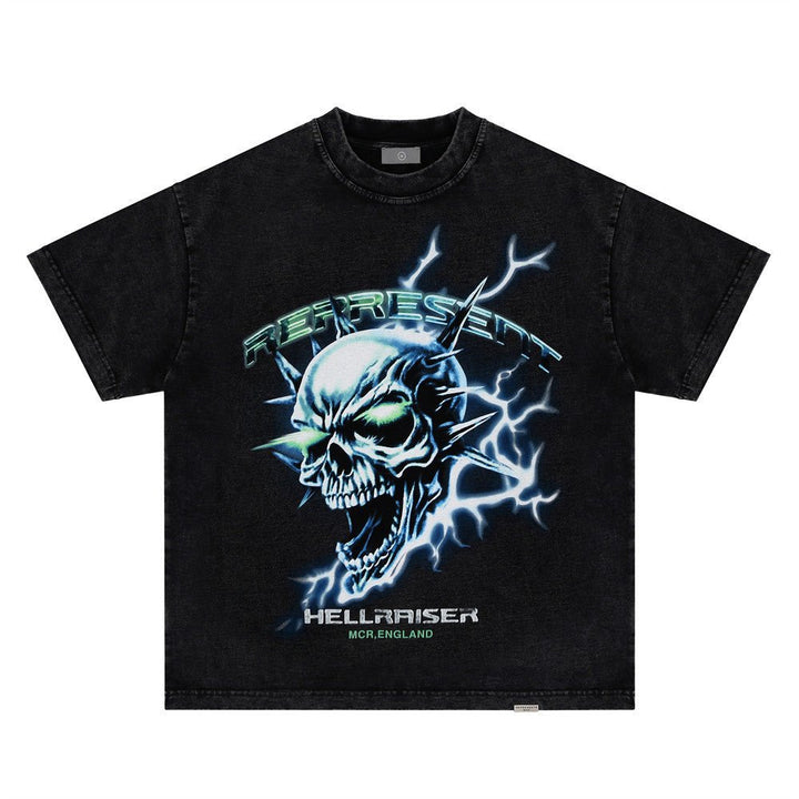 Fashion Dark Skull T-shirt For Men - Street Savage CultureFashion Dark Skull T-shirt For Men