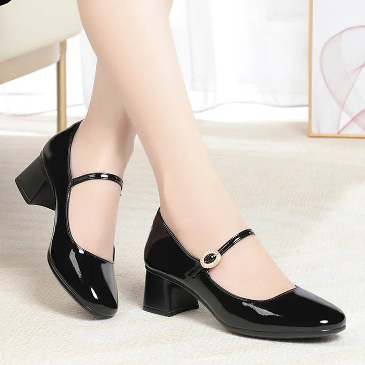 Fashion Women's Shoes Mary Jane Style Ladies Shoes Mid Heel - Street Savage CultureFashion Women's Shoes Mary Jane Style Ladies Shoes Mid Heel