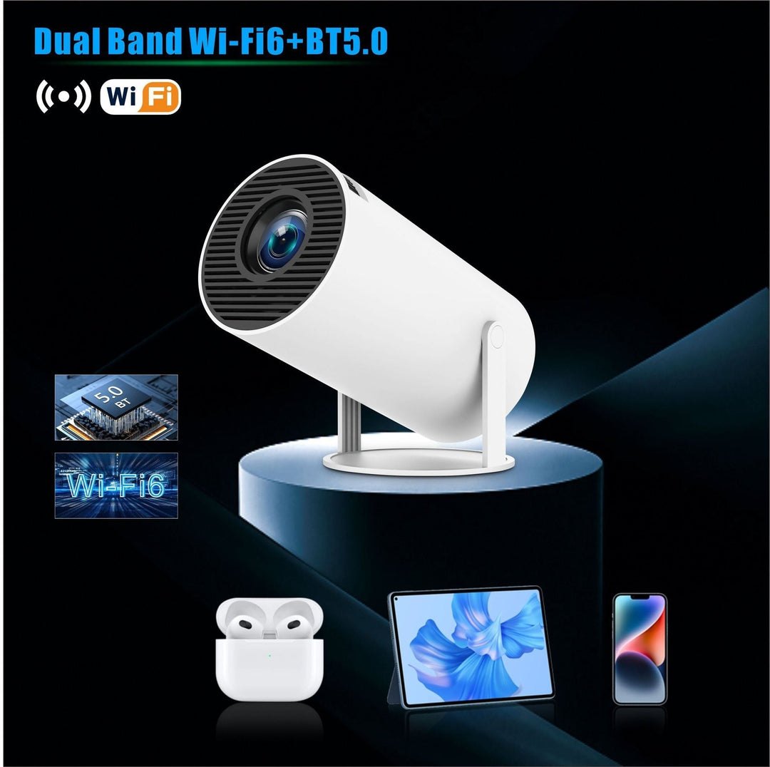 HY300 Pro Projector Home Theater Entertainment Portable Small Projector - Street Savage CultureHY300 Pro Projector Home Theater Entertainment Portable Small Projector