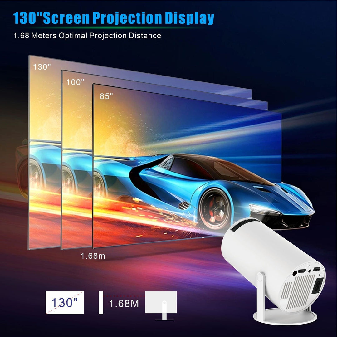 HY300 Pro Projector Home Theater Entertainment Portable Small Projector - Street Savage CultureHY300 Pro Projector Home Theater Entertainment Portable Small Projector