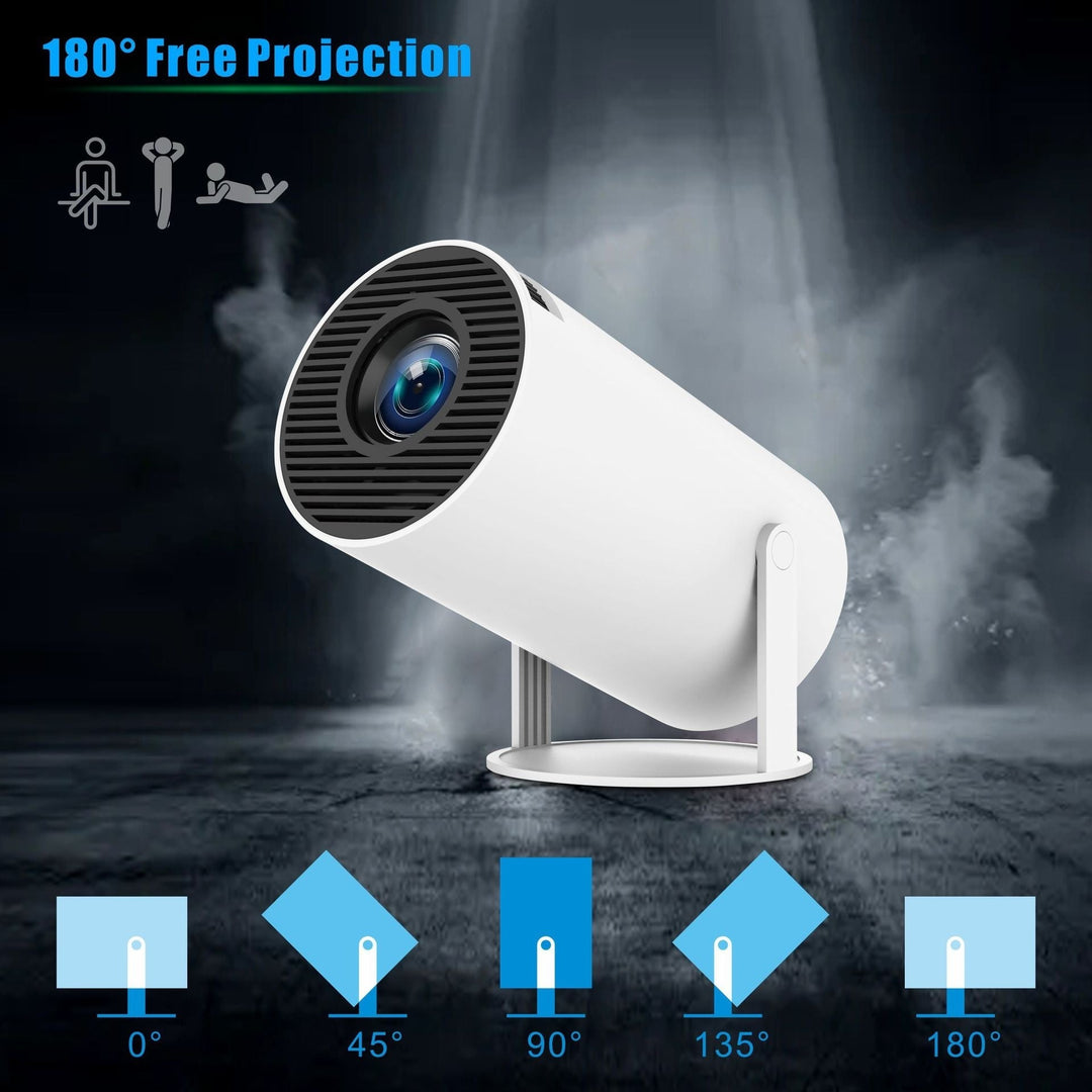 HY300 Pro Projector Home Theater Entertainment Portable Small Projector - Street Savage CultureHY300 Pro Projector Home Theater Entertainment Portable Small Projector