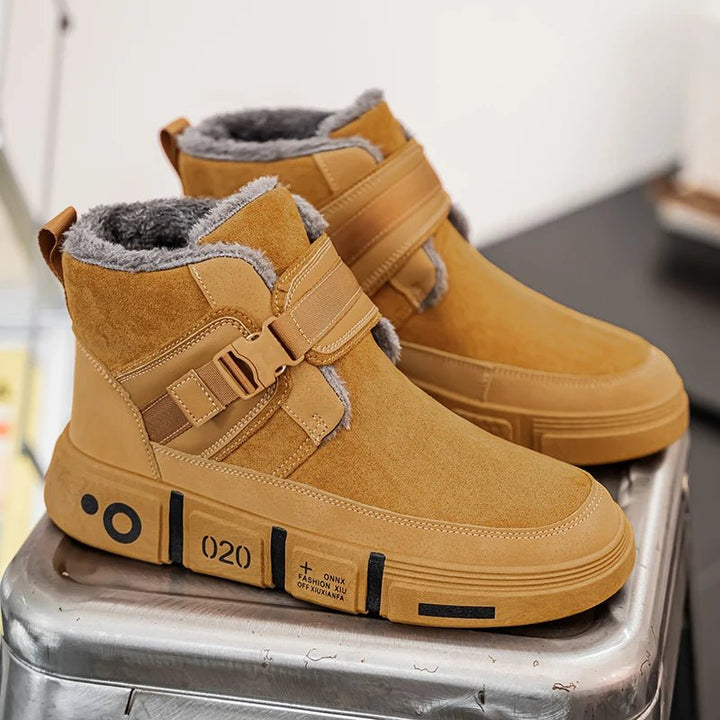 Kid Outdoor Boots Winter Men Thick Bottom High Top - Street Savage CultureKid Outdoor Boots Winter Men Thick Bottom High Top