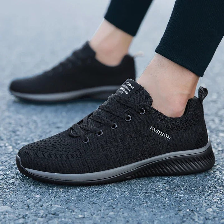 Men's Summer Slip - Ons Grey Black Sneakers Man Oversized - Street Savage CultureMen's Summer Slip - Ons Grey Black Sneakers Man Oversized