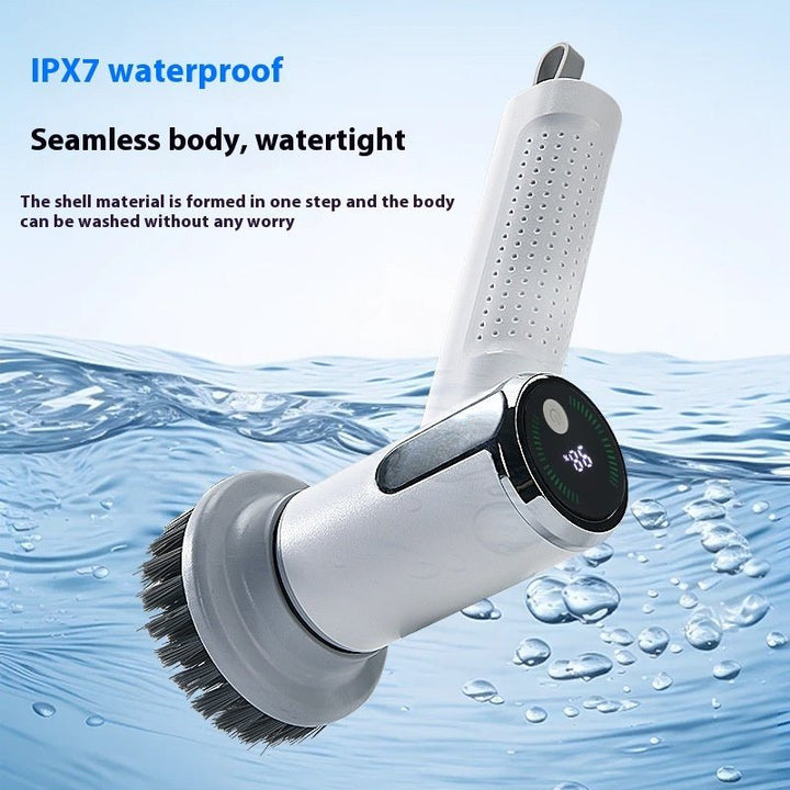 Multifunctional Smart Display Electric Cleaning Brush Wireless Kitchen Sink Cleaning Brush Waterproof Electric Pot Brush Cleaning Tool - Street Savage CultureMultifunctional Smart Display Electric Cleaning Brush Wireless Kitchen Sink Cleaning Brush Waterproof Electric Pot Brush Cleaning Tool