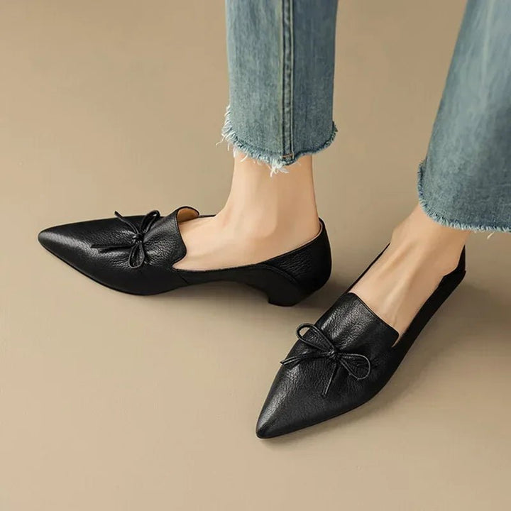 Office Lady Elegant Black Shoes Women's Pointed Toe Mid Heels 2025 - Street Savage CultureOffice Lady Elegant Black Shoes Women's Pointed Toe Mid Heels 2025