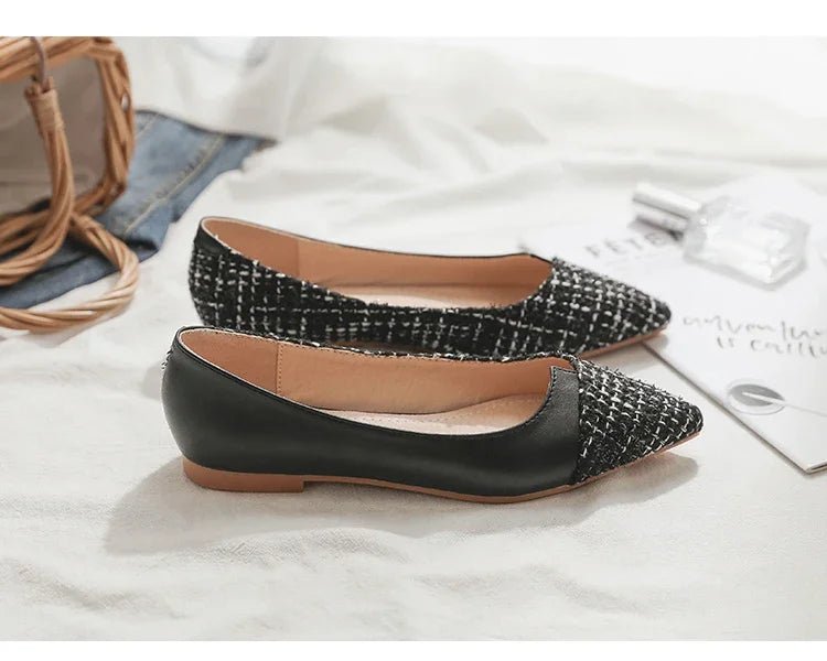 Plus Size 44 45 Women Shoes Pointed Casual Shoe Women Flats - Street Savage CulturePlus Size 44 45 Women Shoes Pointed Casual Shoe Women Flats