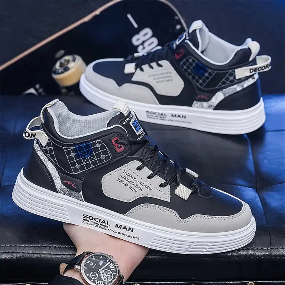 Slip Resistant Round Tip Mens Black Sneakers Casual Home Shoes - Street Savage CultureSlip Resistant Round Tip Mens Black Sneakers Casual Home Shoes