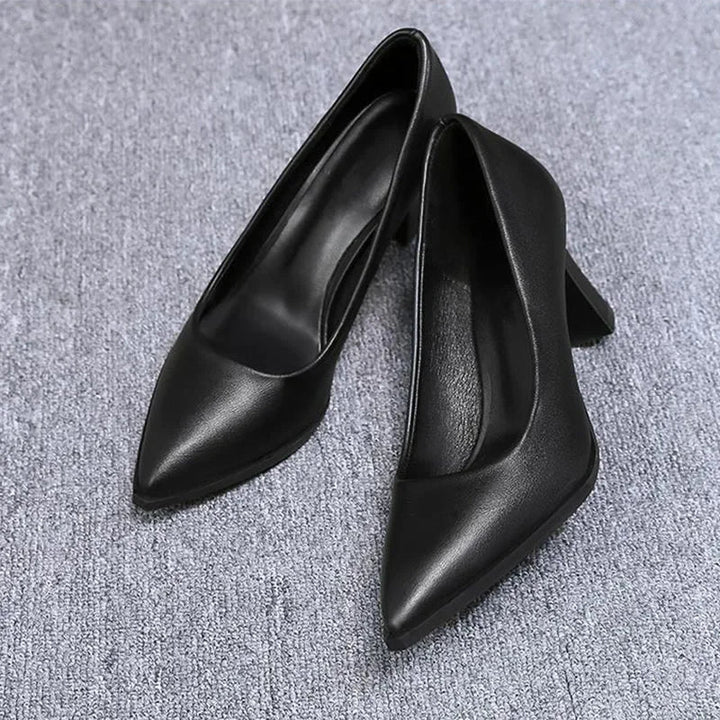 Soft PU Non - slip Single Shoe Work Shoes Women's Pumps - Street Savage CultureSoft PU Non - slip Single Shoe Work Shoes Women's Pumps