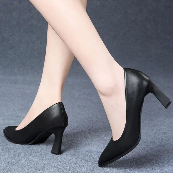 Soft PU Non - slip Single Shoe Work Shoes Women's Pumps - Street Savage CultureSoft PU Non - slip Single Shoe Work Shoes Women's Pumps