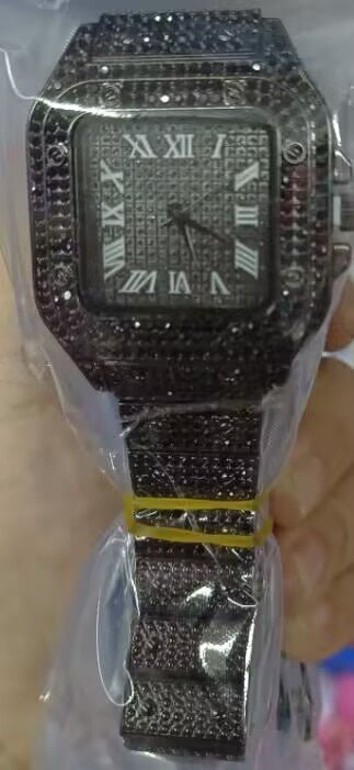 Square Diamond Full Diamond Roman Gradient Ladies Watch - Fashion TechSquare Diamond Full Diamond Roman Gradient Ladies Watch