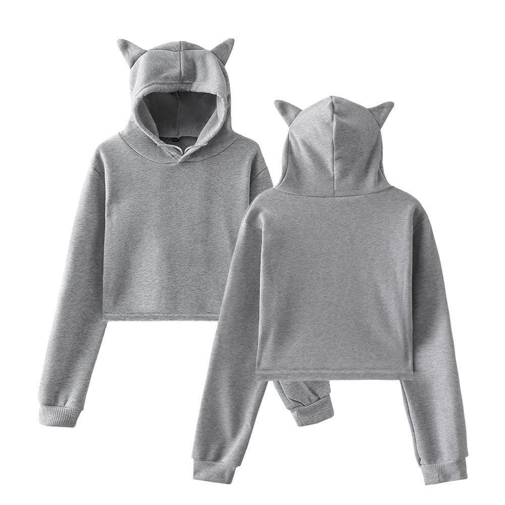 Sweatshirt Women Hoodie Pullover Clothes For Girls Streetwear Spring Long Sleeve Crop Top Hoodies - Street Savage CultureSweatshirt Women Hoodie Pullover Clothes For Girls Streetwear Spring Long Sleeve Crop Top Hoodies