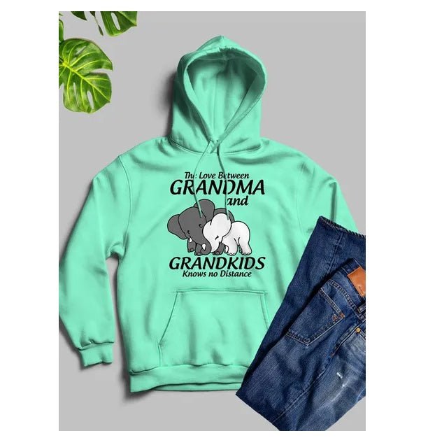 The Love Between Grandma And Grandkids Knows No Distance Hoodie - Street Savage CultureThe Love Between Grandma And Grandkids Knows No Distance Hoodie