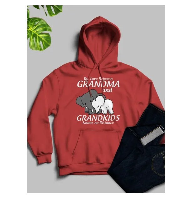 The Love Between Grandma And Grandkids Knows No Distance Hoodie - Street Savage CultureThe Love Between Grandma And Grandkids Knows No Distance Hoodie