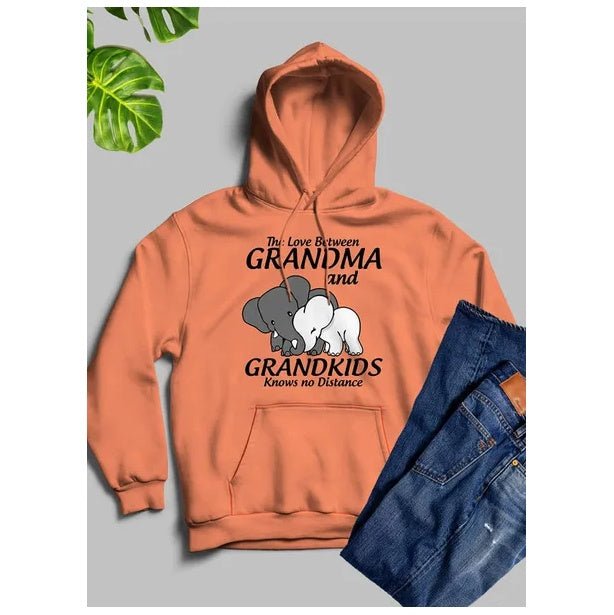 The Love Between Grandma And Grandkids Knows No Distance Hoodie - Street Savage CultureThe Love Between Grandma And Grandkids Knows No Distance Hoodie