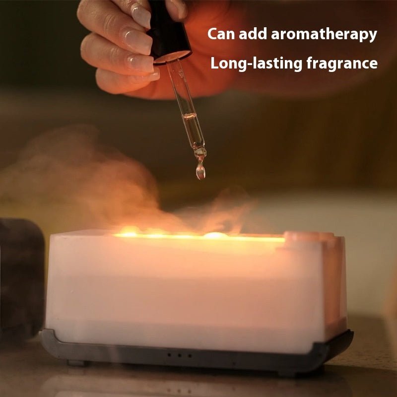 Timing Simulation Aroma Diffuser Usb Household Flame Humidifier Aromatherapy Machine Spray Air Flame Humidifier Diffuser - Street Savage CultureTiming Simulation Aroma Diffuser Usb Household Flame Humidifier Aromatherapy Machine Spray Air Flame Humidifier Diffuser