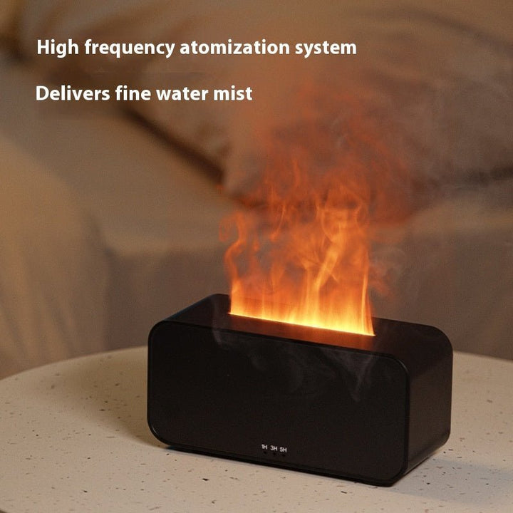 Timing Simulation Aroma Diffuser Usb Household Flame Humidifier Aromatherapy Machine Spray Air Flame Humidifier Diffuser - Street Savage CultureTiming Simulation Aroma Diffuser Usb Household Flame Humidifier Aromatherapy Machine Spray Air Flame Humidifier Diffuser