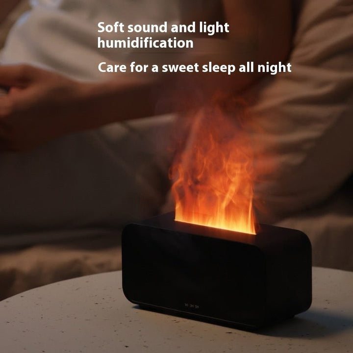 Timing Simulation Aroma Diffuser Usb Household Flame Humidifier Aromatherapy Machine Spray Air Flame Humidifier Diffuser - Street Savage CultureTiming Simulation Aroma Diffuser Usb Household Flame Humidifier Aromatherapy Machine Spray Air Flame Humidifier Diffuser