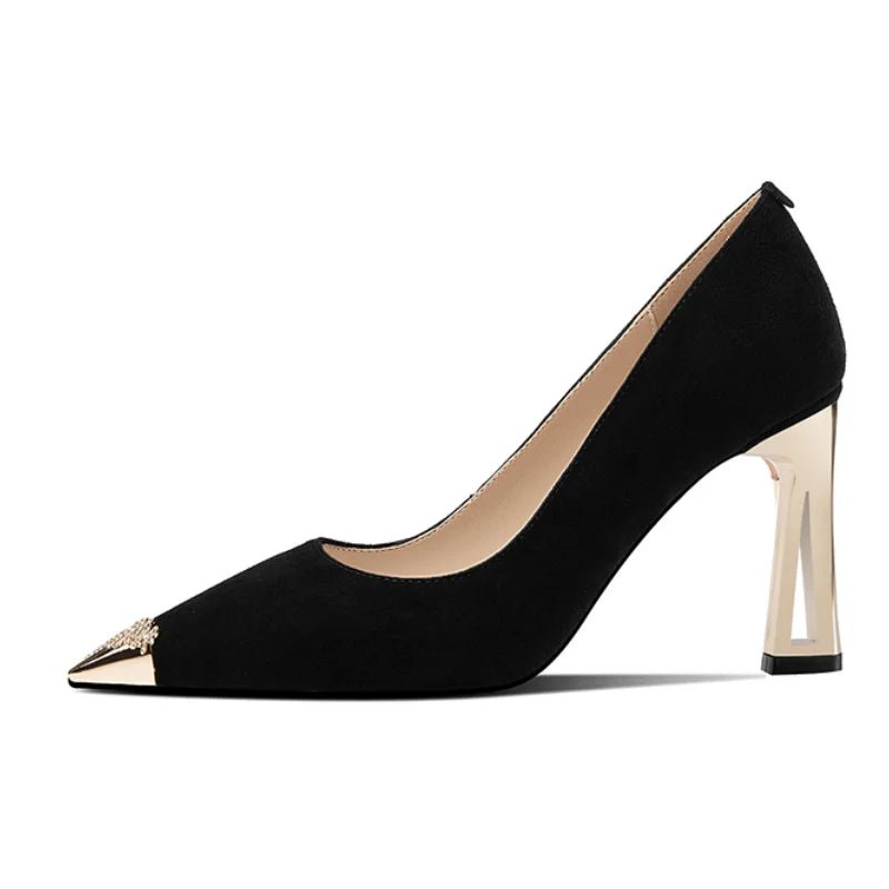 Women's Pumps Mid Heels Office Lady Shoes - Street Savage CultureWomen's Pumps Mid Heels Office Lady Shoes